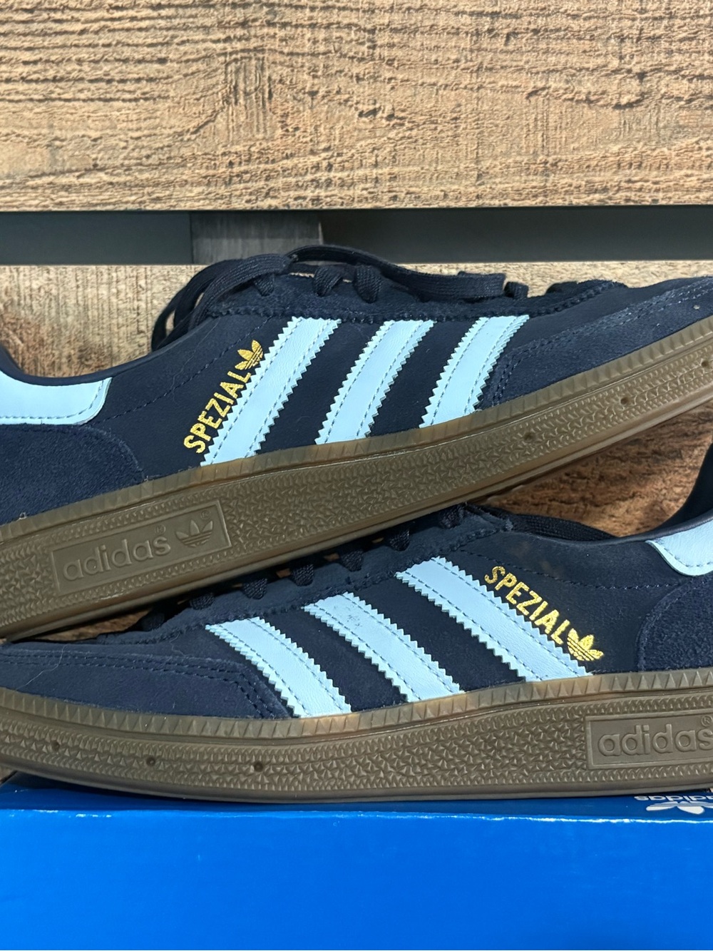 adidas Spezial Navy & Light Blue Suede Sneakers